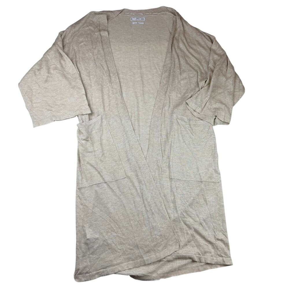 MNG Mango Linen Cardigan Size S